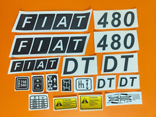 ADESIVI DECALCOMANIE FIAT 480