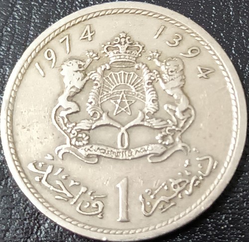 Marocco moneta dirham 1974 - marocco,