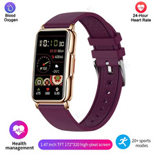 Telefono Connesso Bluetooth Smart Watch Donna Uomo Musica Fitness Bracciale Spor