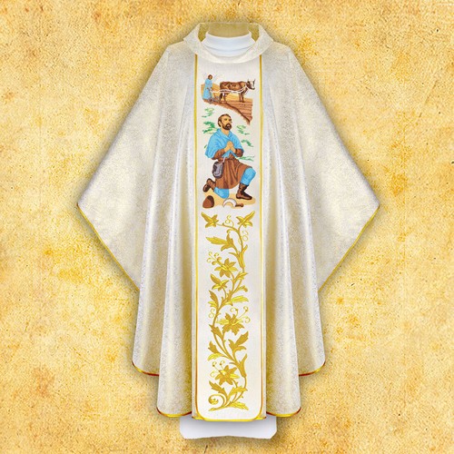 Casula ricamata sant isidoro - casula, "sant'isidoro"