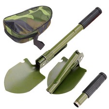 PALA MULTIUSO PORTATILE PIEGHEVOLE PICCONE VANGA ESCURSIONE GIARDINAGGIO CAMPING