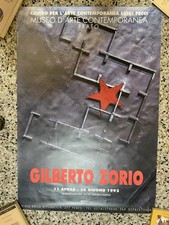 Zorio Gilberto Manifesto / Poster 98 x 67 cm. Prato Museo d'Arte Contemp. 1992