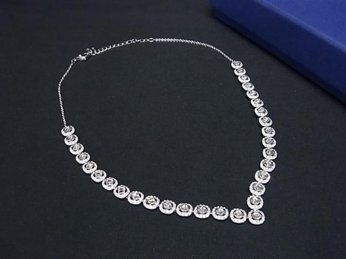 Collana con strass swarovski - collana,