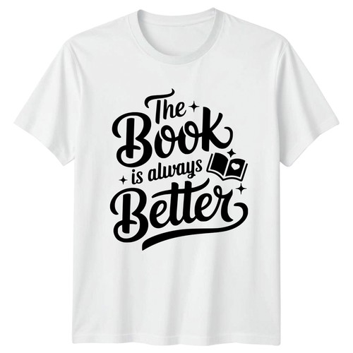 Shirt libro è sempre - libro,