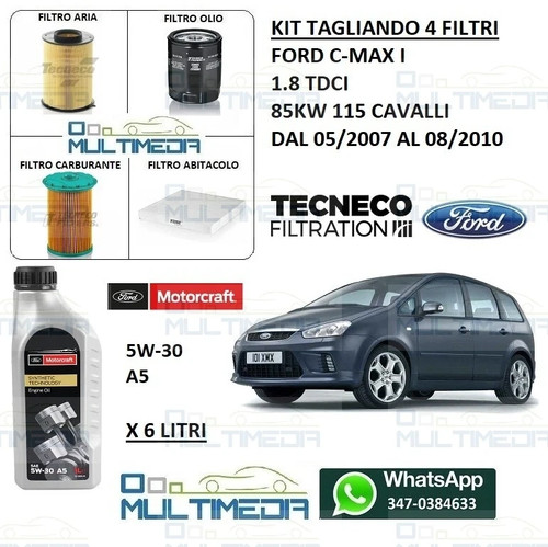 Kit tagliando filtri - filtri, e