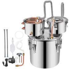 Distillatore in acciaio inox 12L - 30L 8 galloni per alcol acqua whisky