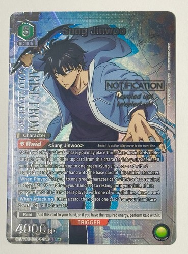 Sung jinwoo one - sr*,