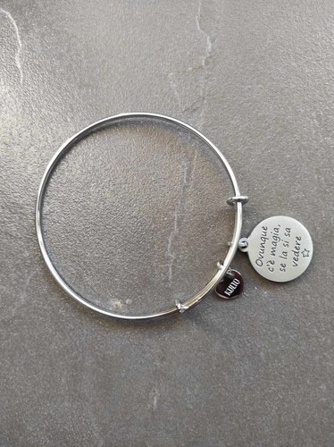 Bracciale donna acciaio - in,