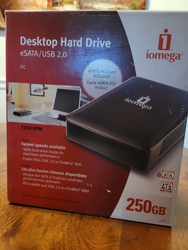Iomega 250gb disco rigido - iomega,