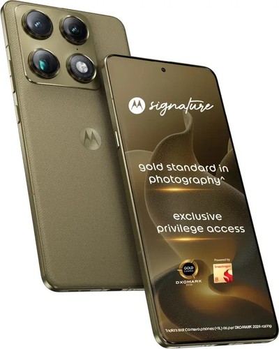 Motorola signature 512 gb - 5g,