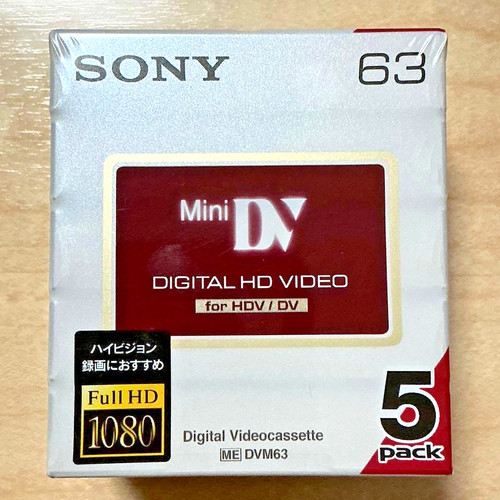 Sony mini cassette tapes - cassette,