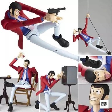 Lupin iii revoltech - lupin,