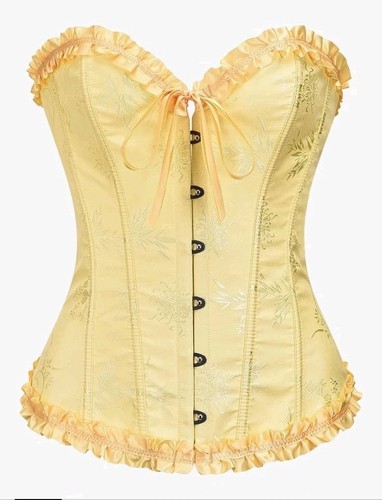 Top corsetto jacquard - , con