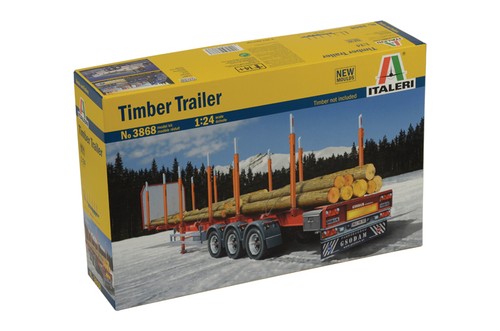 Italeri timber trailer - italeri,