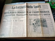 1951 Paris-Roubaix  , 1°  Antonio Bevilacqua  , GAZZETTA SPORT 1951