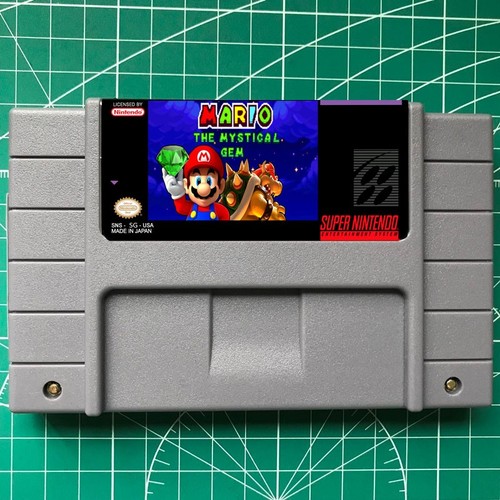 The mystical gem snes - m,