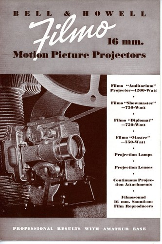 Bell howell brochure filmo - bell,