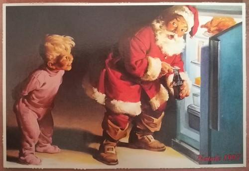 Coca cola cartolina - coca,