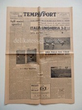 TEMPO SPORT 1947 CALCIO ITALIA Ungheria Gabetto giornale nr 1