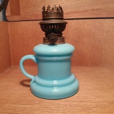 Lampada ad olio in opalino