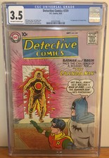 DETECTIVE COMICS #259 1958 CGC