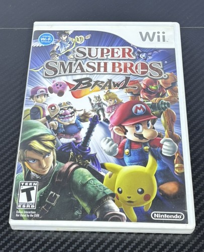Super smash bros brawl - smash, (wii)