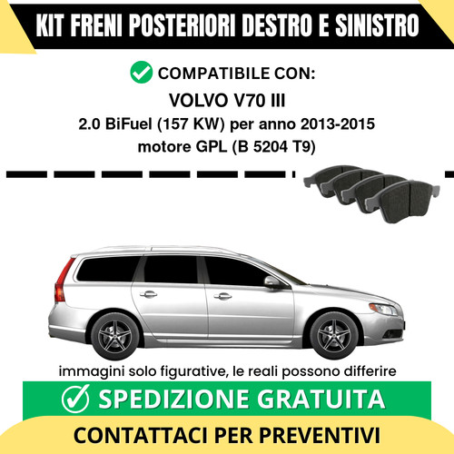 Pastiglie freno posteriori - freno,