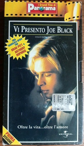 Vhs film presento joe black - film,