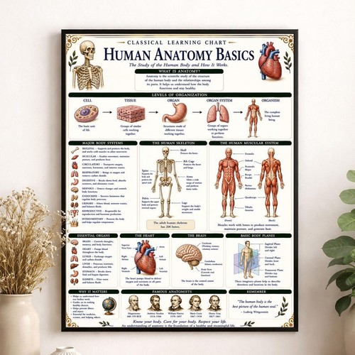 Grafico anatomia umana arte - , da