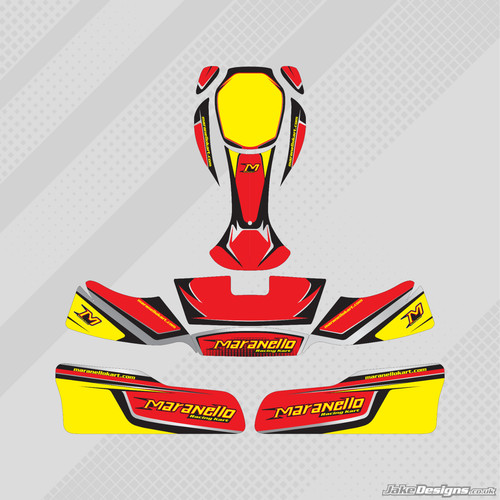 Kit adesivi kart stile - adesivi,