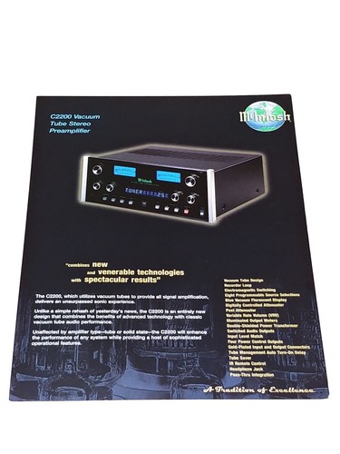 Mcintosh c2200 vacuum tube - c2200,