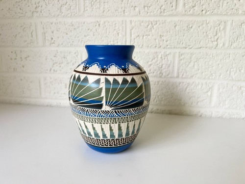 Vaso vintage navajo diné - vaso,