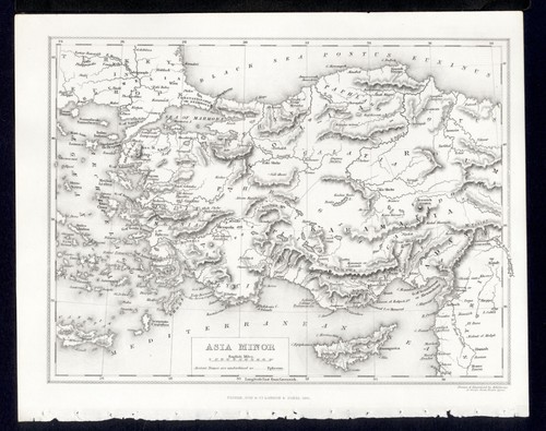 Asia minore antica carta - asia,