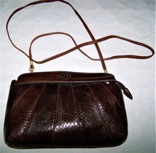 BORSA ESSEPI PITONE LUXURY POCHETTE 100% ORIGINAL  PYTHON BAG MADE IN ITALY
