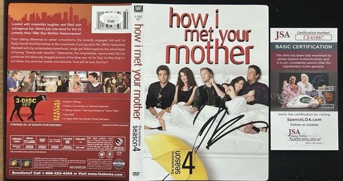 Josh radnor dvd firmato - firmato, jsa