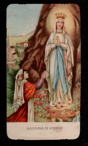 Antico santino holy card - santino,
