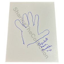 Elizabeth Maren (d. 2011) FIRMATO tracciato a mano! Moglie del Mago di Oz Munchkin!