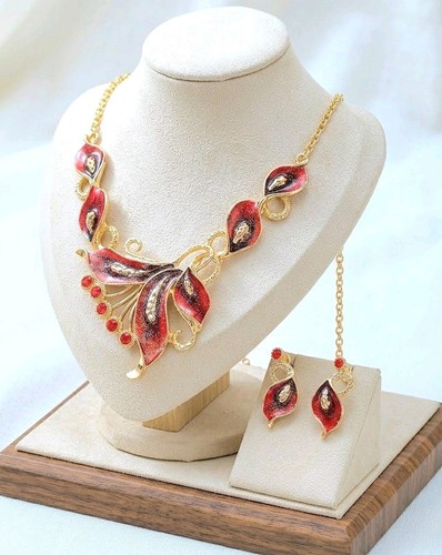 Set collana orecchini - set,
