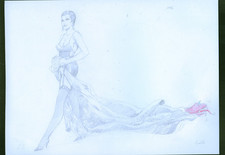 LEONE FROLLO - DONNA LUCERTOLA