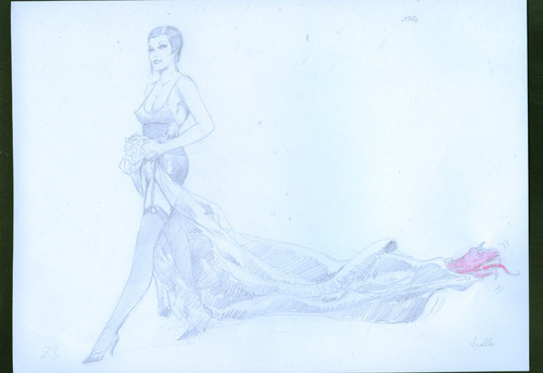 Leone frollo donna lucertola - frollo,