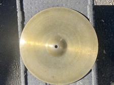Vintage 14” Kashian UFIP Crash Cymbal Cracked 860g