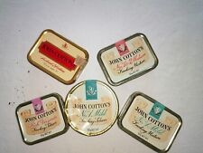 5 DIVERSE scatole di latta