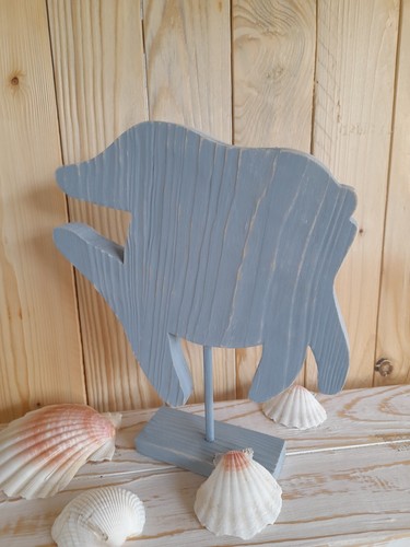 Pesce legno decorazione - -,