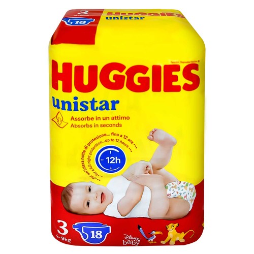Pannolini huggies unistar - pannolini, 5