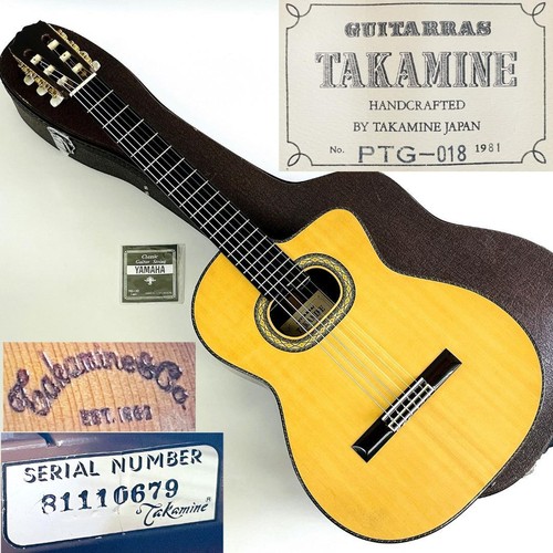 Takamine ptg 018 1981 chitarra - takamine,