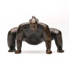 Scultura giapponese in bronzo
