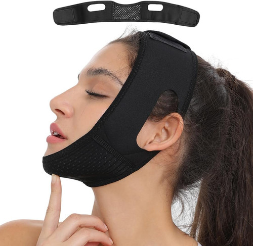 Fascie viso per doppio mento - viso,