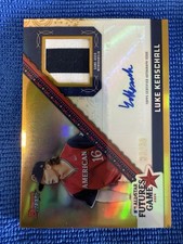 2024 Bowman's Best Luke Keaschall Gold #/50 Relic Memorabilia Auto Futures Gioco