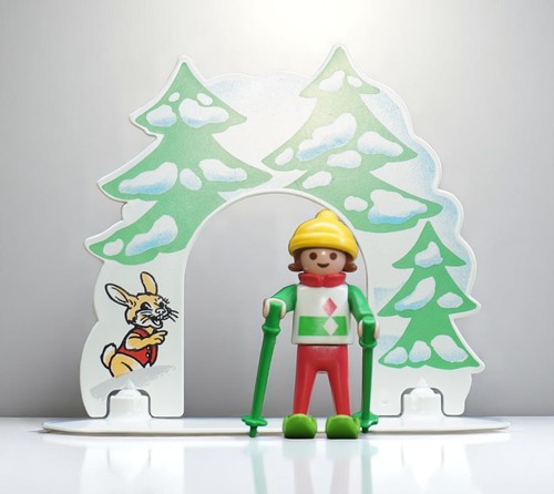 Playmobil sciatrice ragazza