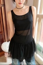 Abito sottoveste trasparente